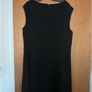 New Black sleeveless Talbots dress size 16